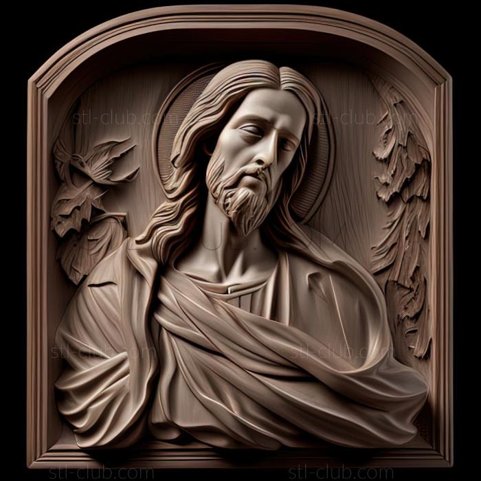 3D model st jesus (STL)